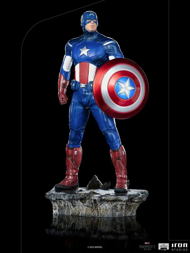 The Infinity Saga BDS Art Scale Socha 1/10 Captain America Battle of NY 23 cm fotografii produktu