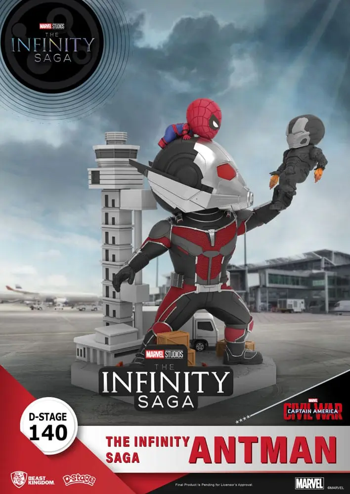The Infinity Saga D-Stage PVC Diorama Antman 14 cm fotografii produktu
