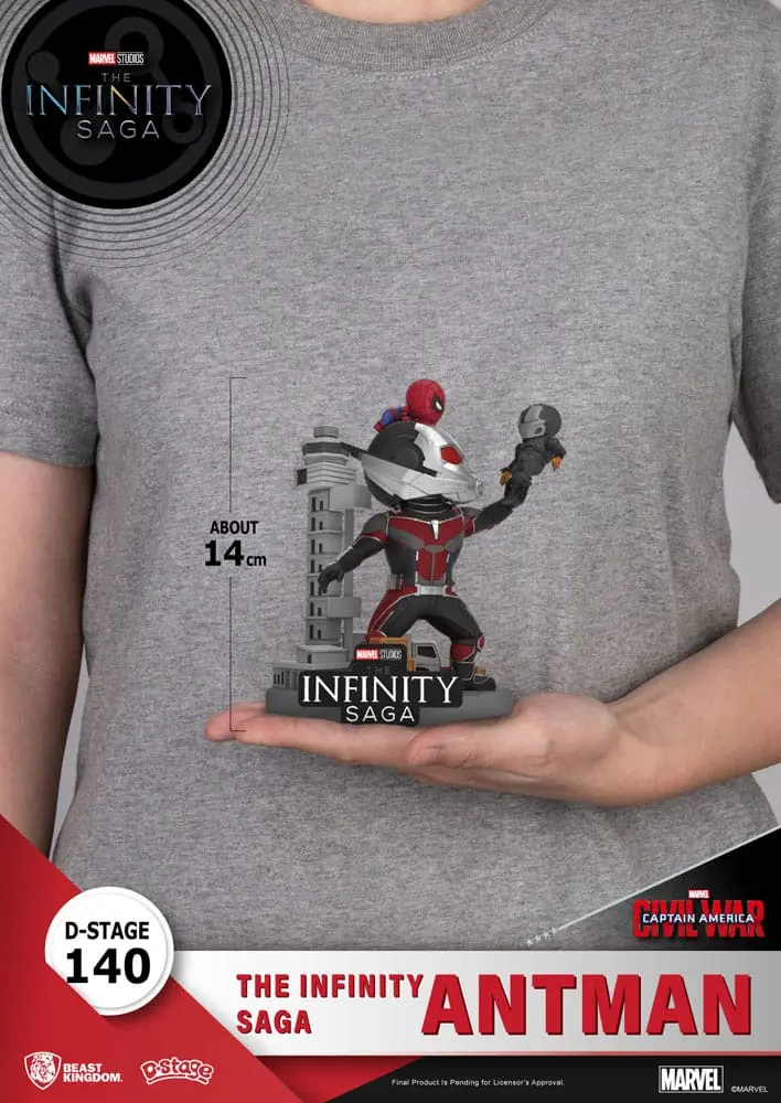 The Infinity Saga D-Stage PVC Diorama Antman 14 cm fotografii produktu