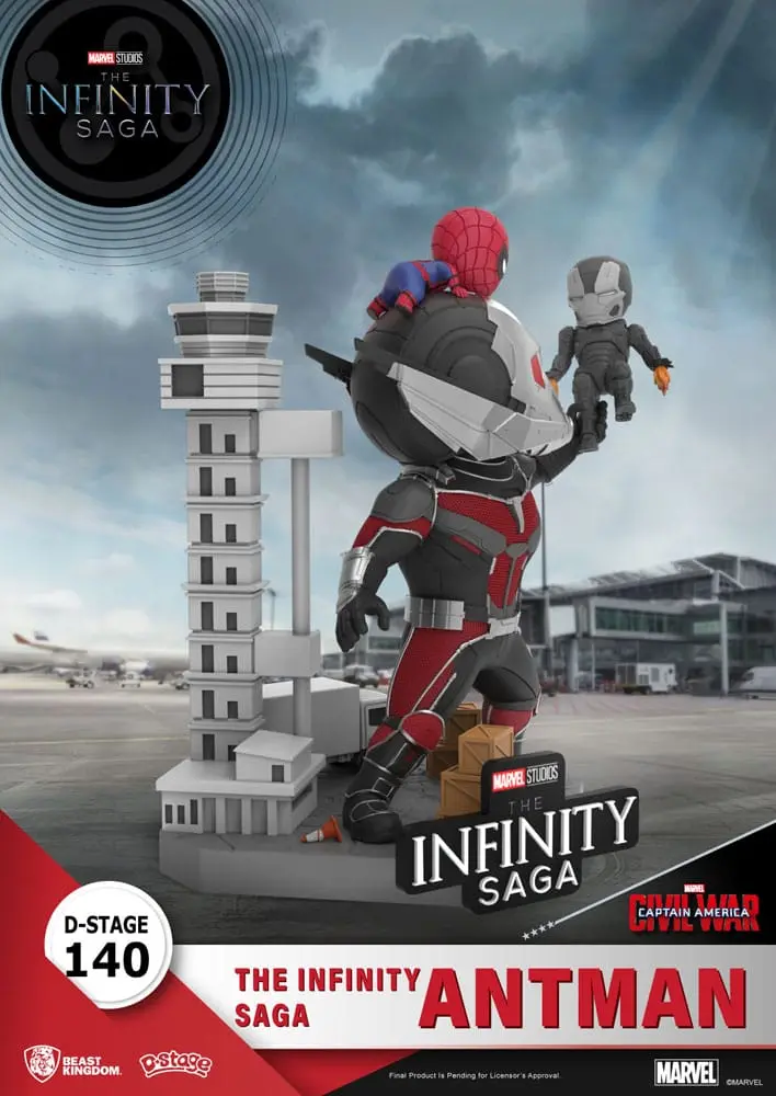 The Infinity Saga D-Stage PVC Diorama Antman 14 cm fotografii produktu