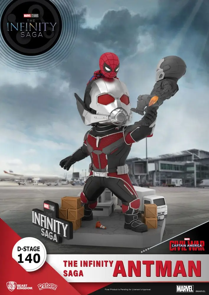 The Infinity Saga D-Stage PVC Diorama Antman 14 cm fotografii produktu