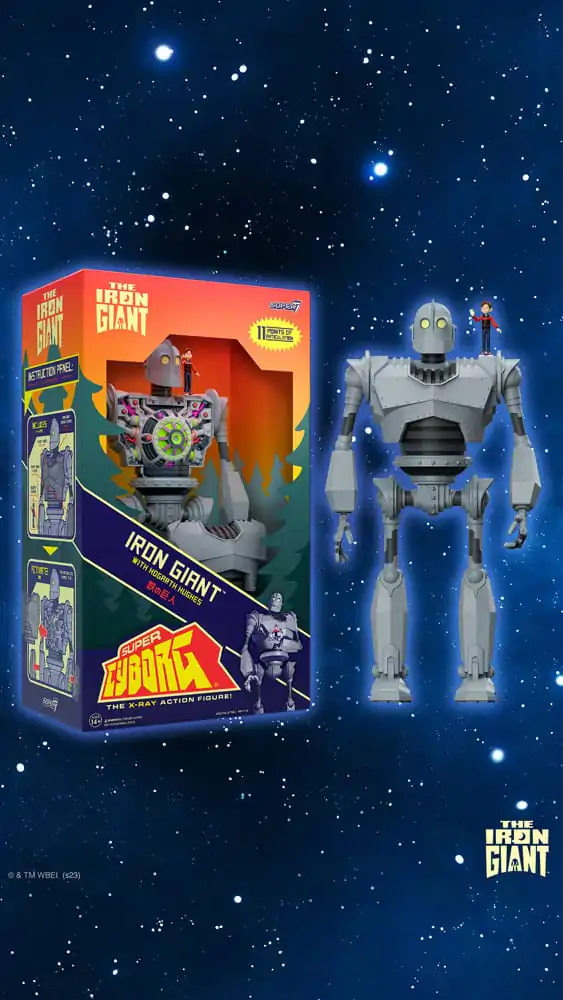 The Iron Giant Super Cyborg Akční figurka Iron Giant (Full Color) 28 cm fotografii produktu