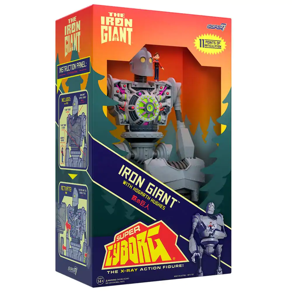 The Iron Giant Super Cyborg Akční figurka Iron Giant (Full Color) 28 cm fotografii produktu