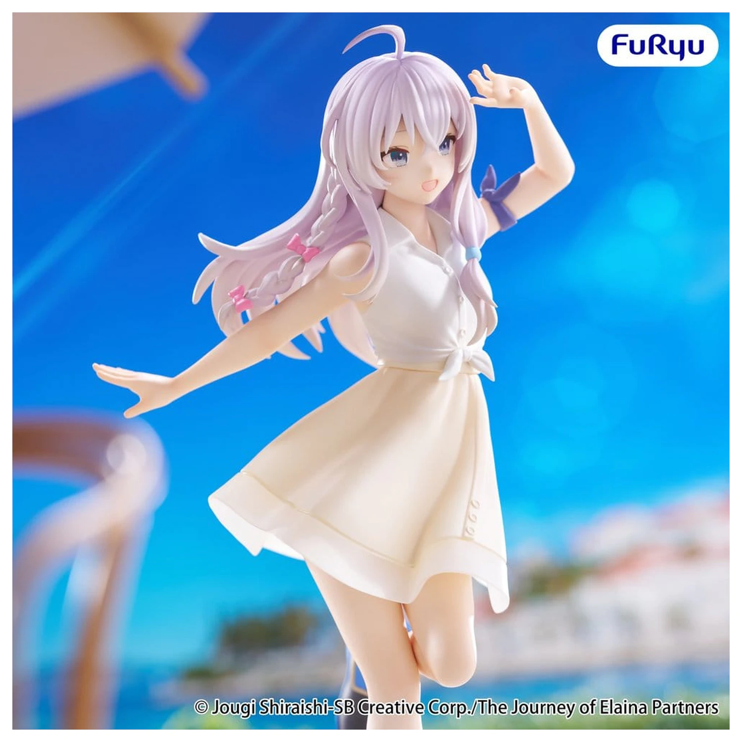 The Journey of Elaina Muchute PVC Figure Elaina White Ver. 20 cm fotografii produktu