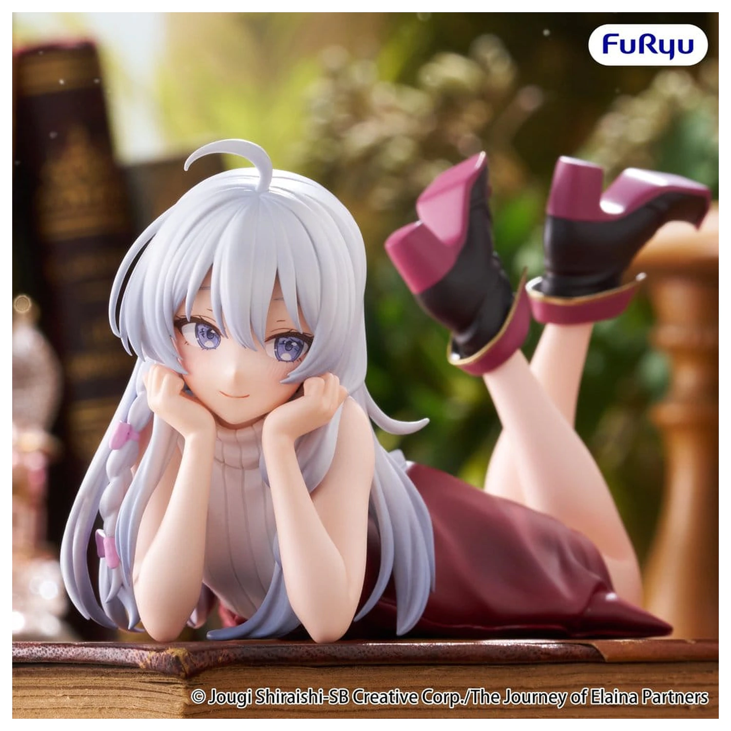 The Journey of Elaina Noodle Stopper PVC Figure Elaina Lying Down Ver. 11 cm fotografii produktu