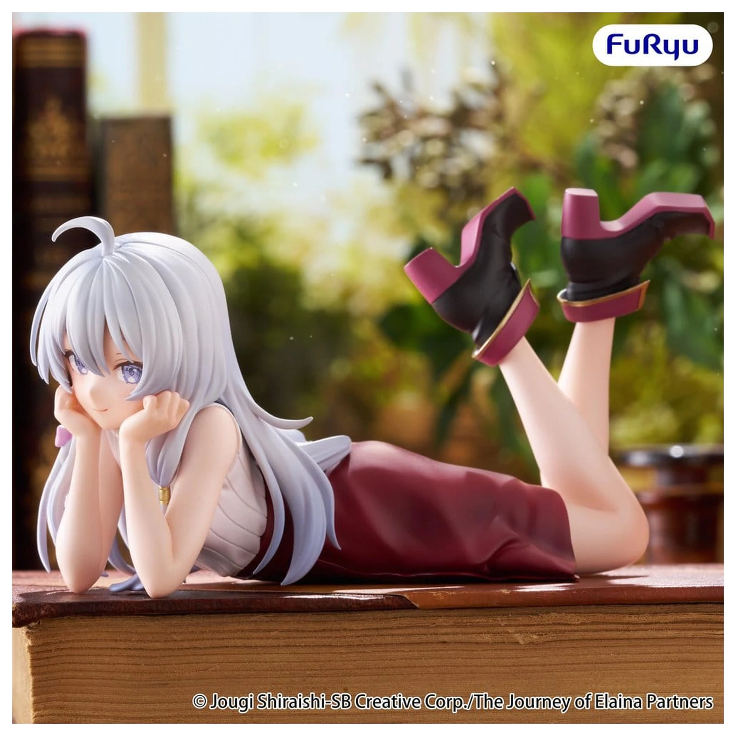 The Journey of Elaina Noodle Stopper PVC Figure Elaina Lying Down Ver. 11 cm fotografii produktu