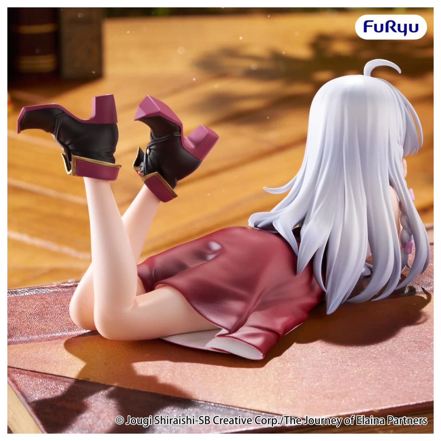 The Journey of Elaina Noodle Stopper PVC Figure Elaina Lying Down Ver. 11 cm fotografii produktu