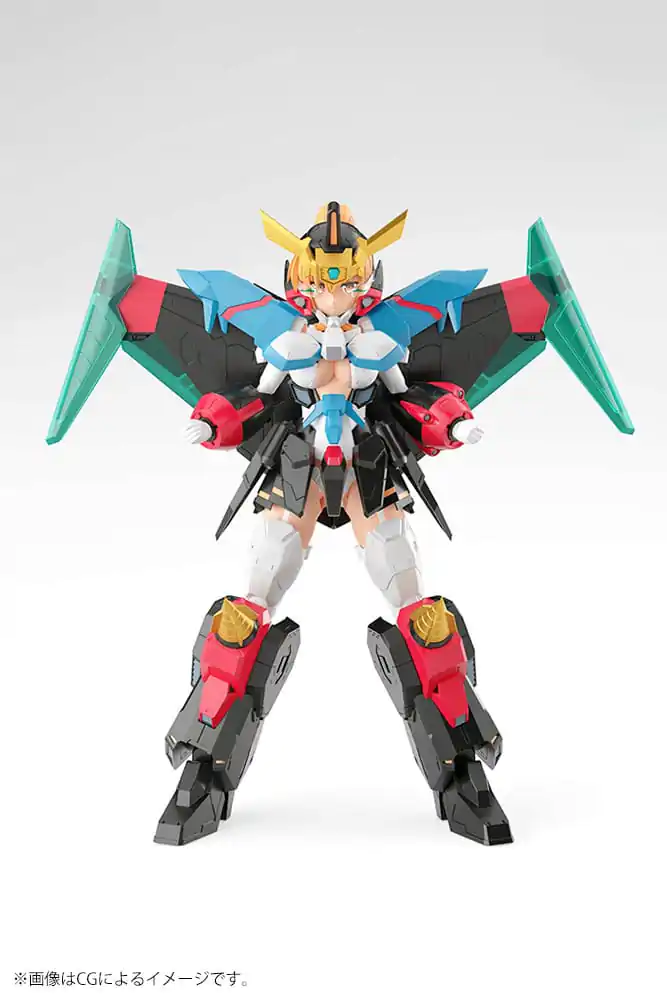 The King of Braves GaoGaiGar Cross Frame Girl plastová stavebnice Star Gaofighgar 19 cm fotografii produktu