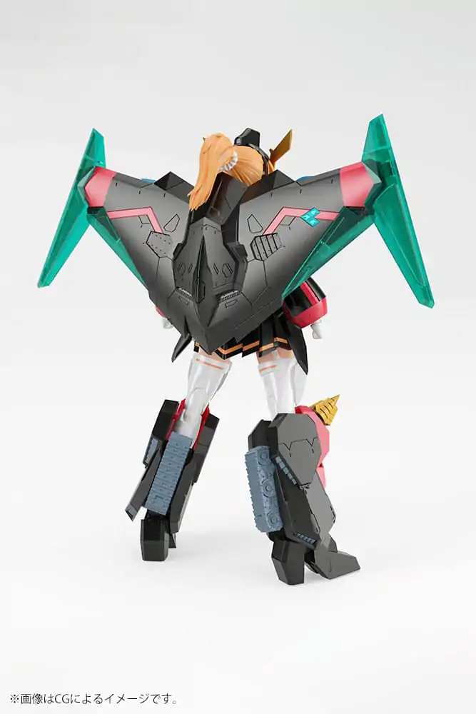 The King of Braves GaoGaiGar Cross Frame Girl plastová stavebnice Star Gaofighgar 19 cm fotografii produktu