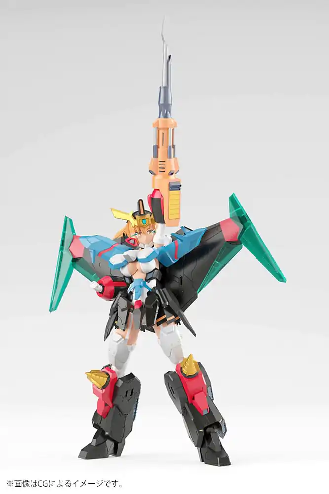 The King of Braves GaoGaiGar Cross Frame Girl plastová stavebnice Star Gaofighgar 19 cm fotografii produktu