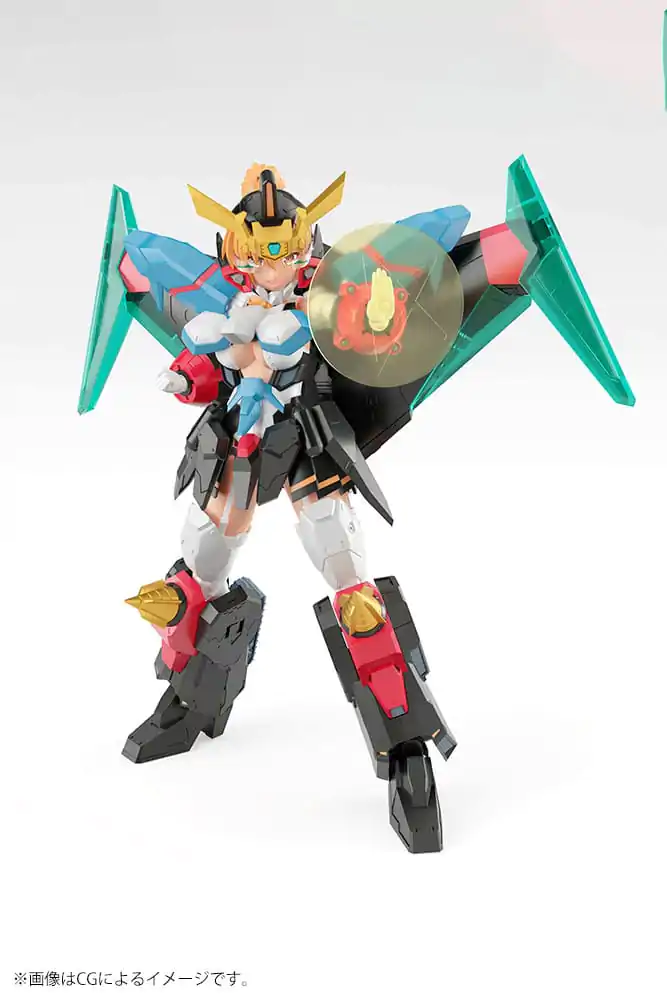 The King of Braves GaoGaiGar Cross Frame Girl plastová stavebnice Star Gaofighgar 19 cm fotografii produktu