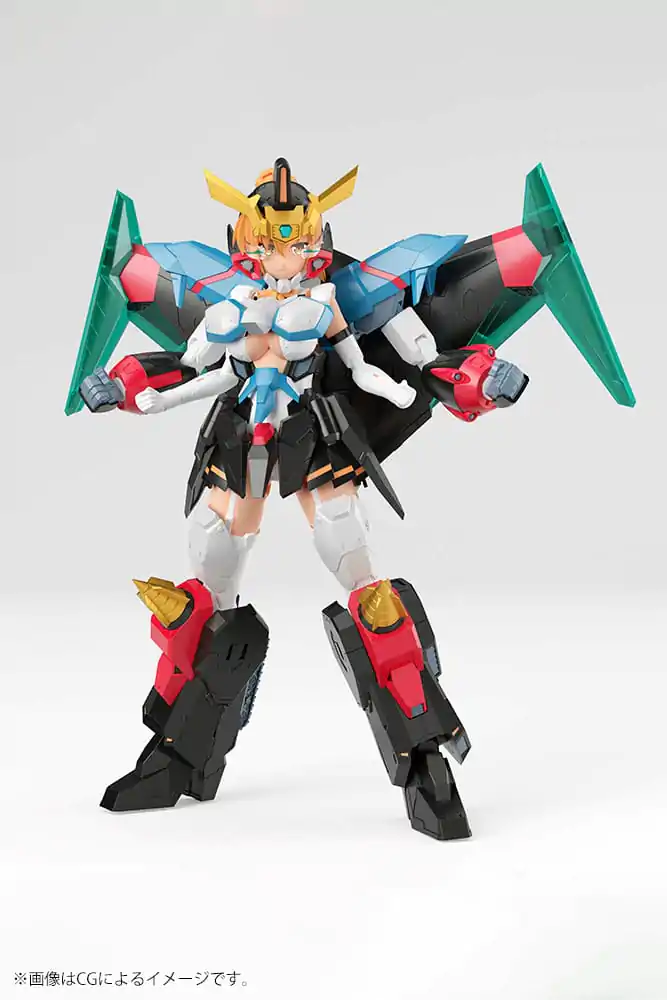 The King of Braves GaoGaiGar Cross Frame Girl plastová stavebnice Star Gaofighgar 19 cm fotografii produktu