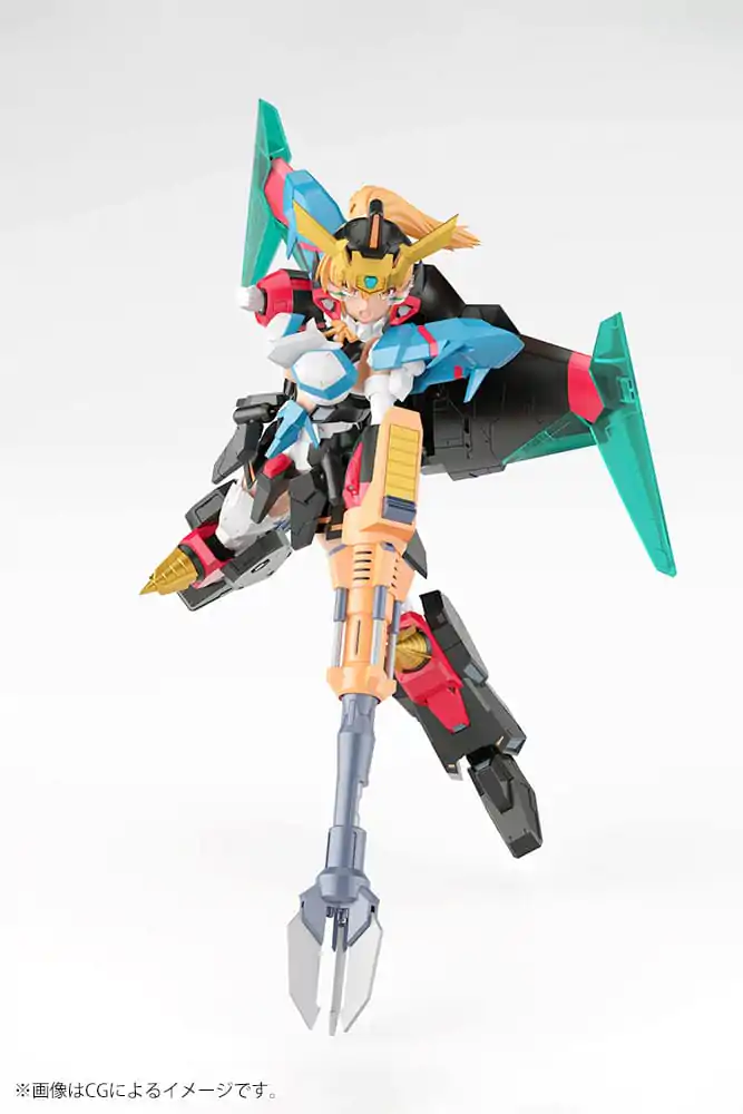 The King of Braves GaoGaiGar Cross Frame Girl plastová stavebnice Star Gaofighgar 19 cm fotografii produktu