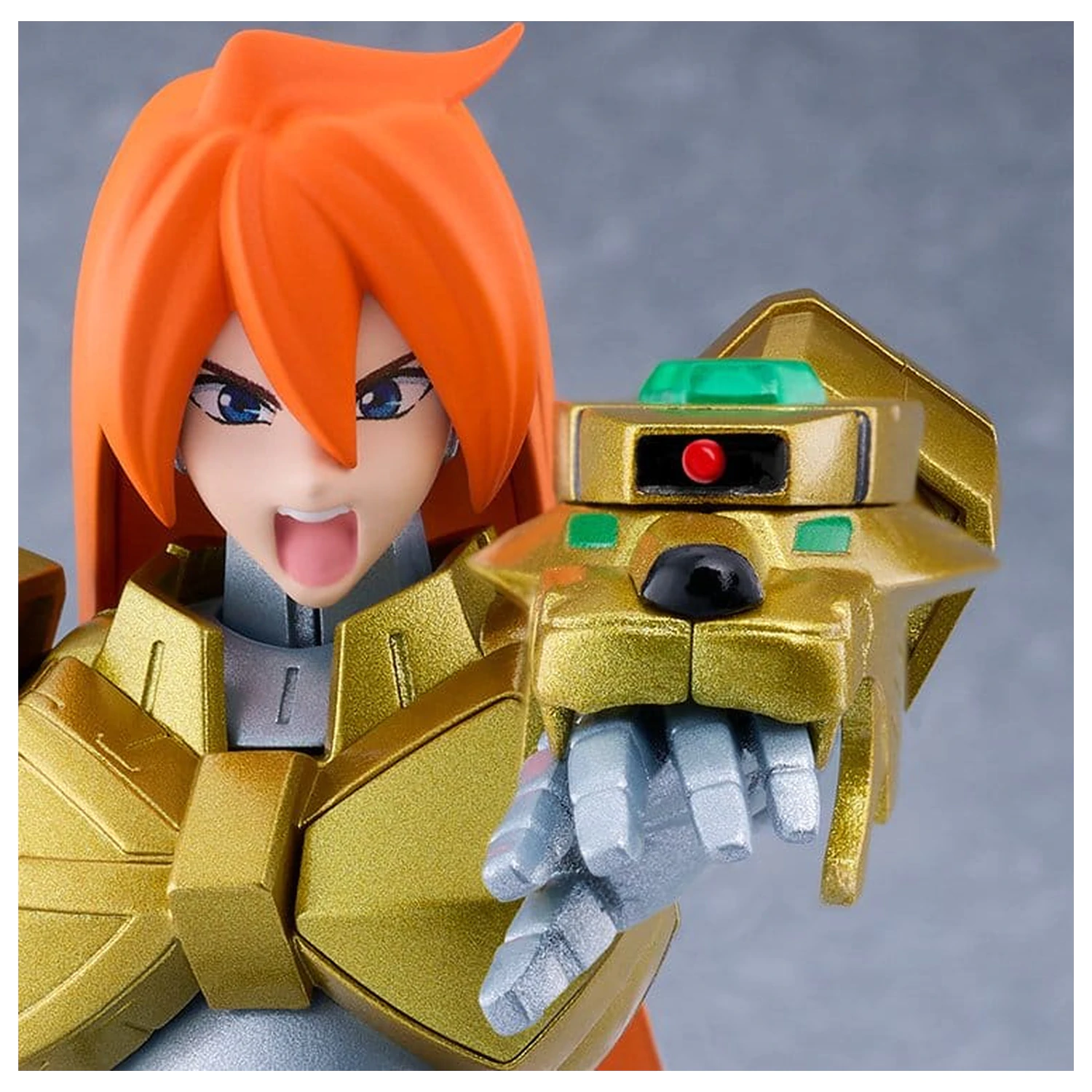 The King of Braves GaoGaiGar Plamatea plastiková stavebnice modelu Guy Shishioh 16 cm fotografii produktu