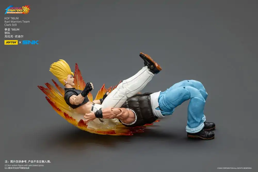 The King Of Fighters '98 Akční figurka Tým hrdinů Clark Still 12 cm fotografii produktu
