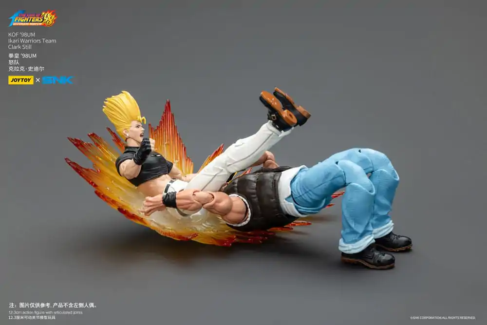 The King Of Fighters '98 Akční figurka Tým hrdinů Clark Still 12 cm fotografii produktu