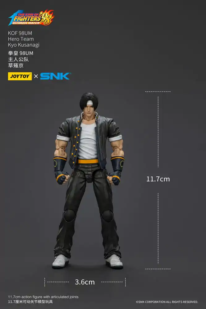The King Of Fighters &#039;98 akční figurka Hero Team Kyo Kusanagi 12 cm fotografii produktu