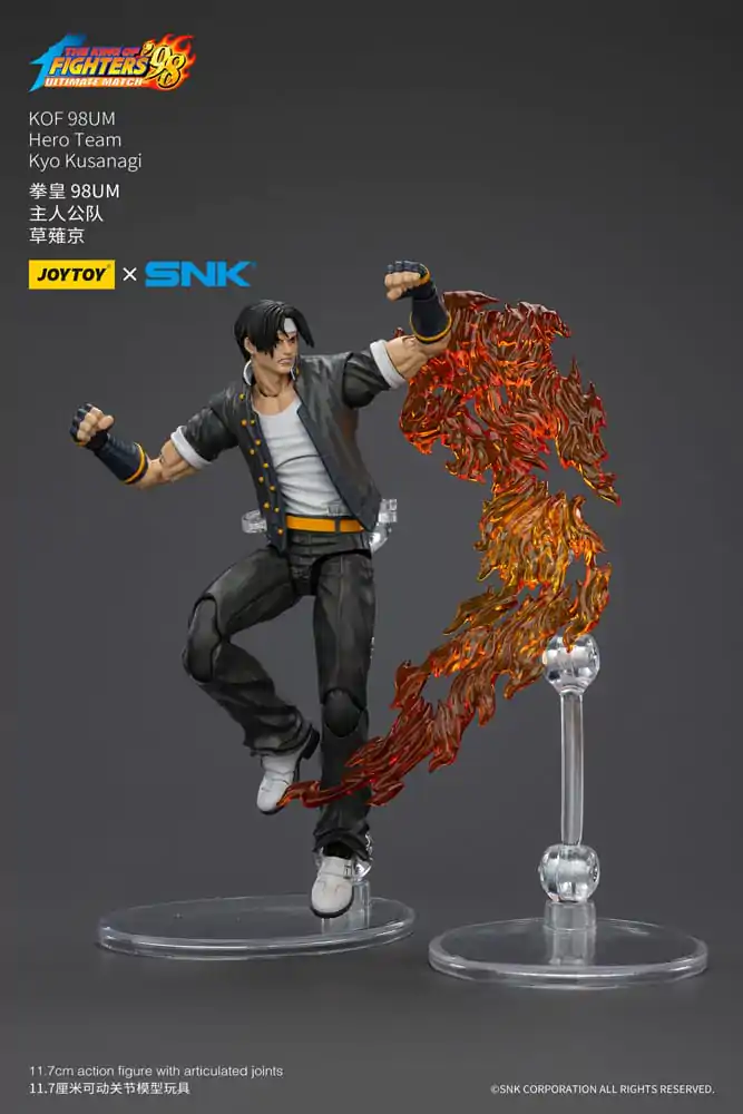 The King Of Fighters &#039;98 akční figurka Hero Team Kyo Kusanagi 12 cm fotografii produktu