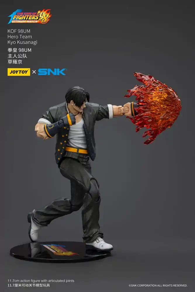 The King Of Fighters &#039;98 akční figurka Hero Team Kyo Kusanagi 12 cm fotografii produktu