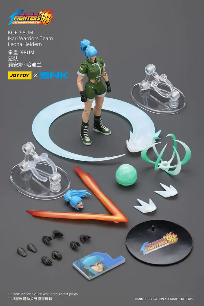 The King Of Fighters '98 Akční figurka Hero Team Leona Heidern 11 cm fotografii produktu