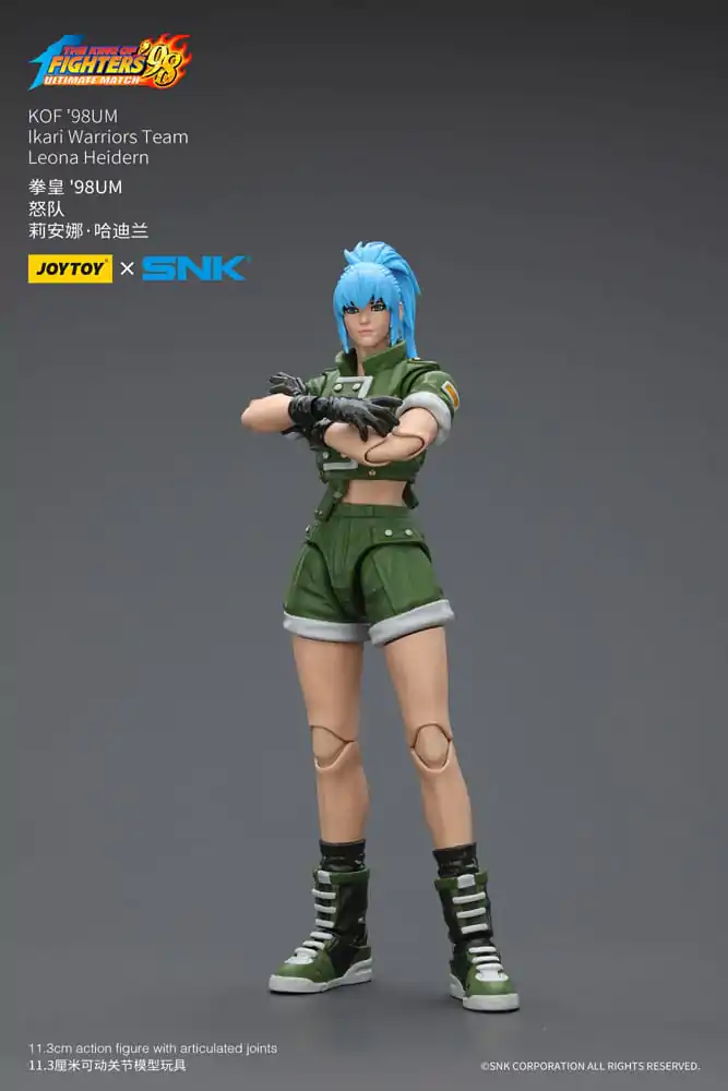 The King Of Fighters '98 Akční figurka Hero Team Leona Heidern 11 cm fotografii produktu