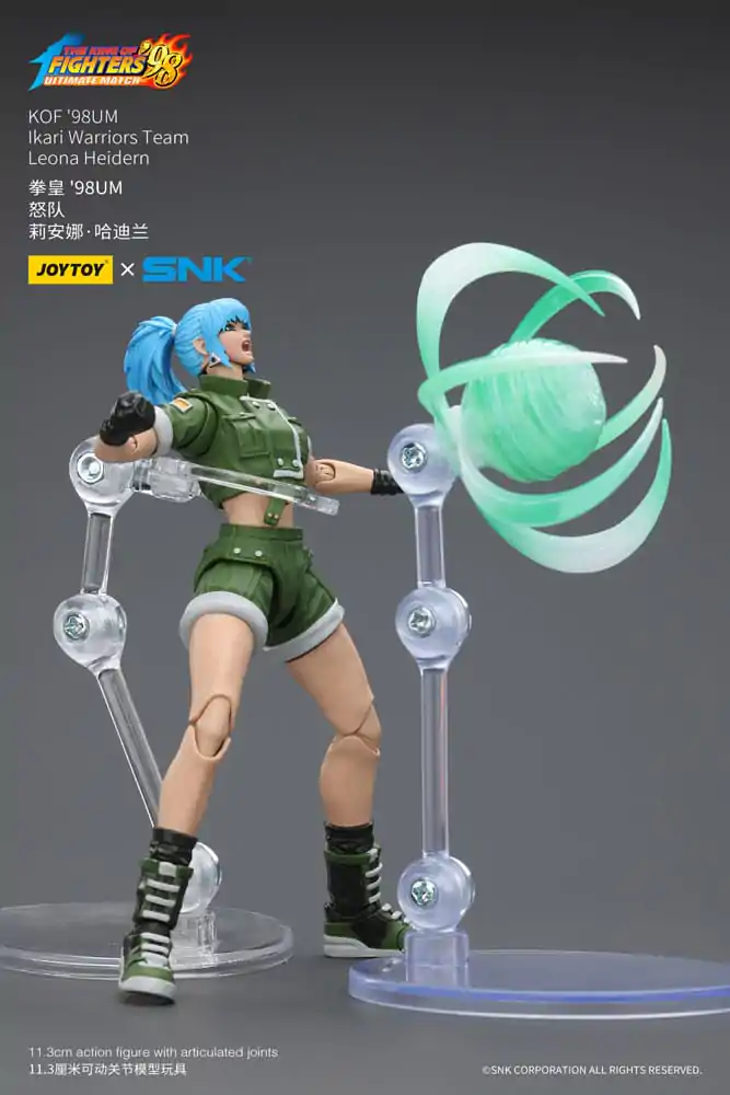 The King Of Fighters '98 Akční figurka Hero Team Leona Heidern 11 cm fotografii produktu
