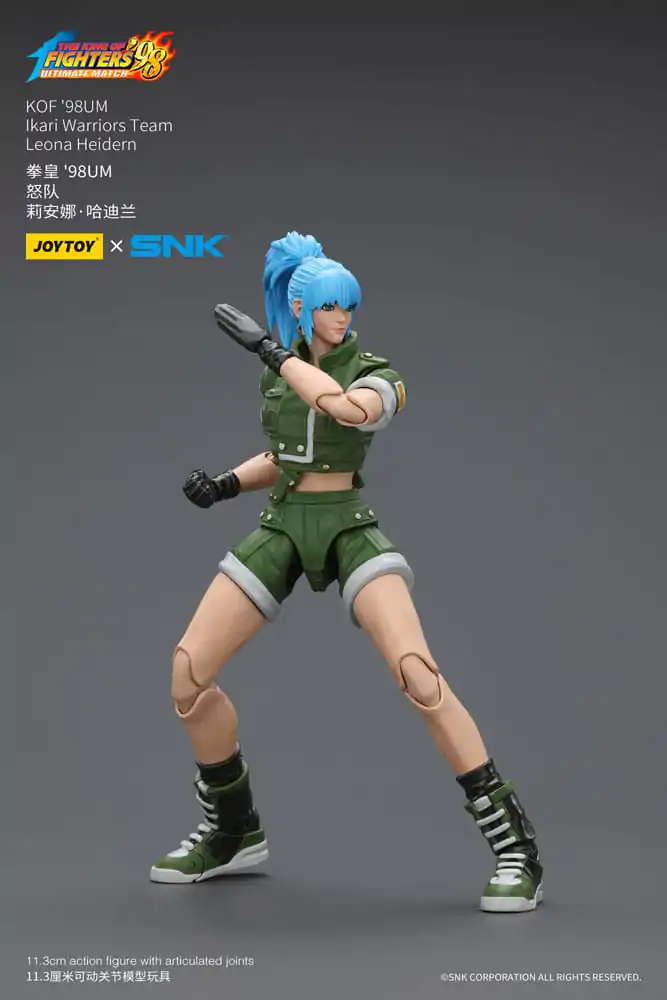 The King Of Fighters '98 Akční figurka Hero Team Leona Heidern 11 cm fotografii produktu