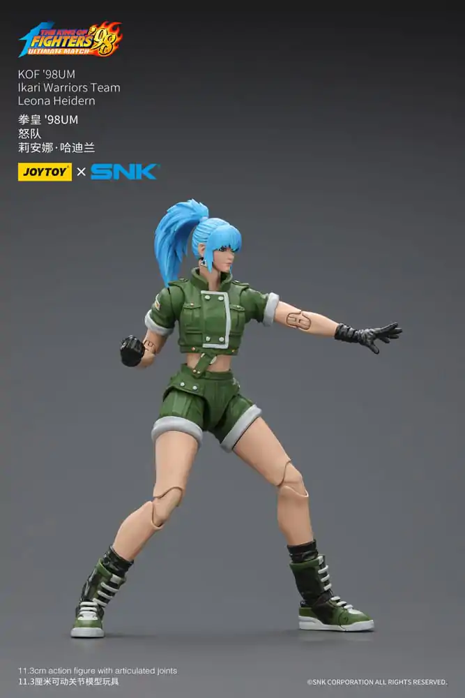 The King Of Fighters '98 Akční figurka Hero Team Leona Heidern 11 cm fotografii produktu