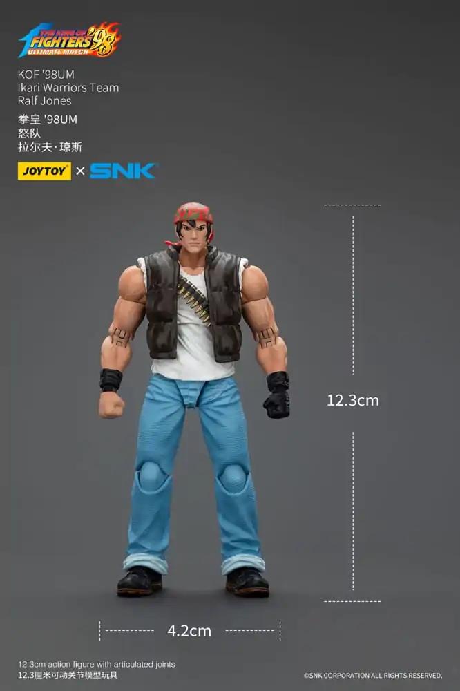 The King Of Fighters '98 Akční figurka Hero Team Ralf Jones 12 cm fotografii produktu