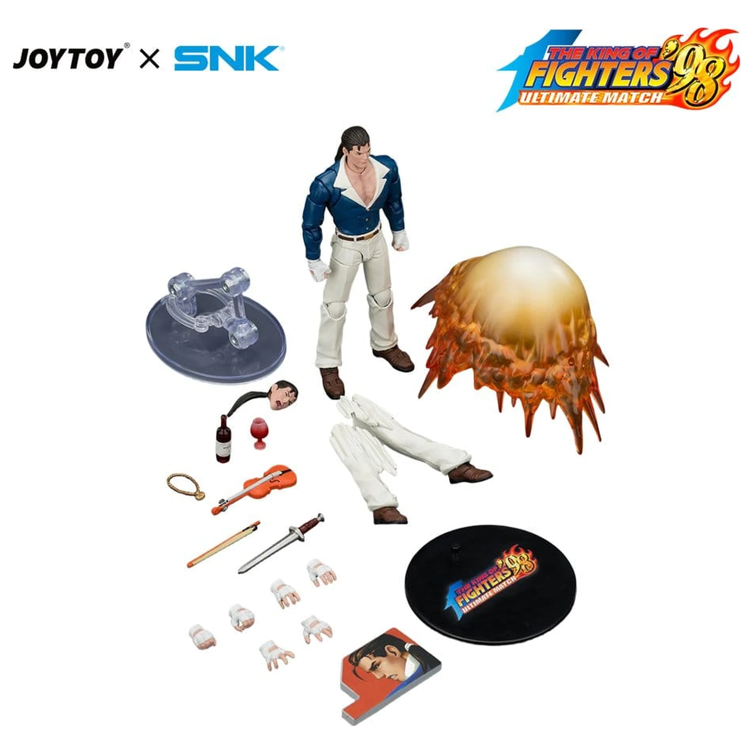The King of Fighters '98 Ultimate Match Akční figurka Robert Garcia (Art of Fighting Team) 12 cm fotografii produktu