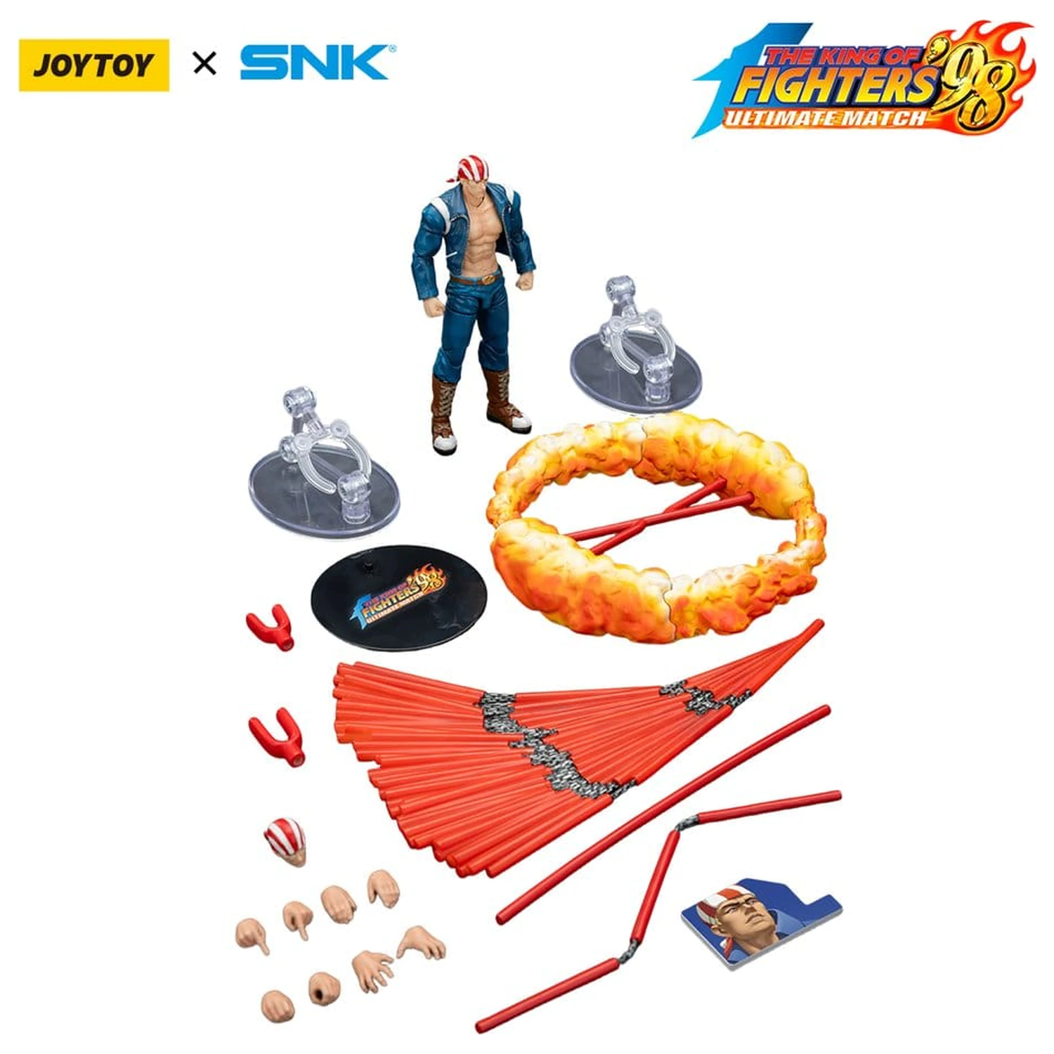 The King of Fighters '98 Ultimate Match akční figurka Billy Kane 12 cm fotografii produktu