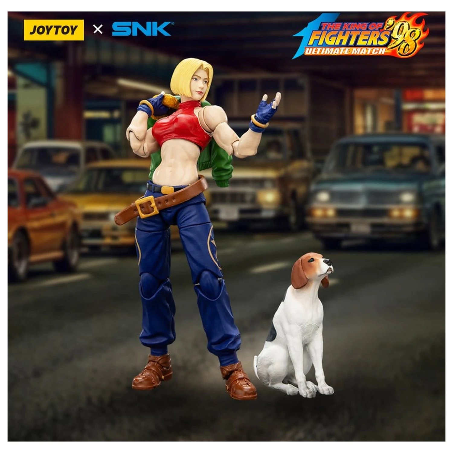 The King of Fighters '98 Ultimate Match akční figurka Blue Mary 11 cm fotografii produktu