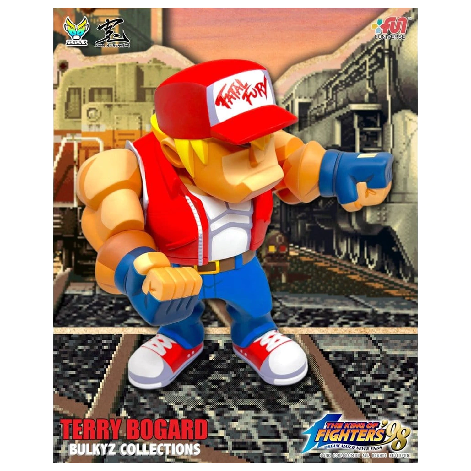 The King of Fighters Bulkyz Vinylová Figurka Terry Bogard 30 cm fotografii produktu