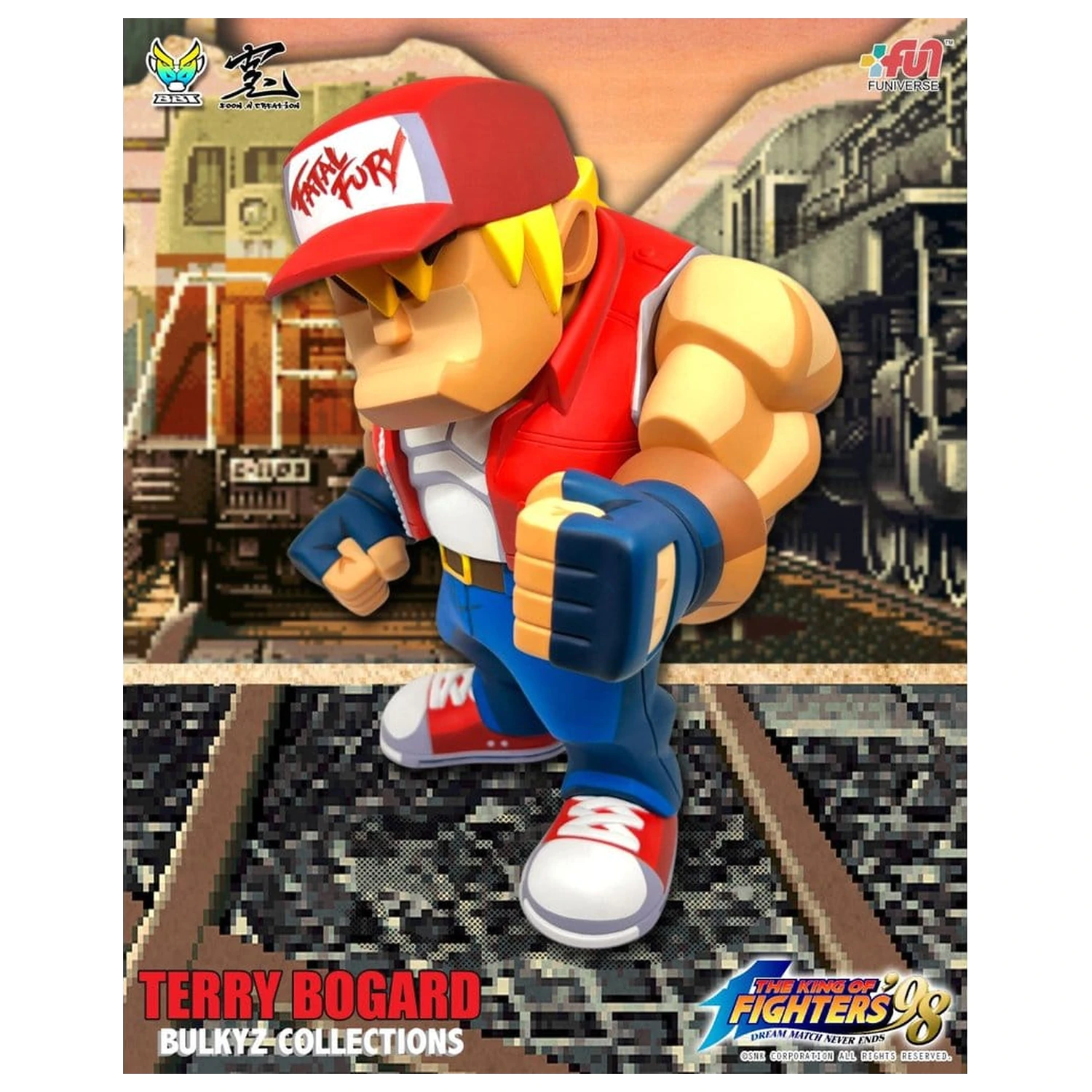 The King of Fighters Bulkyz Vinylová Figurka Terry Bogard 30 cm fotografii produktu