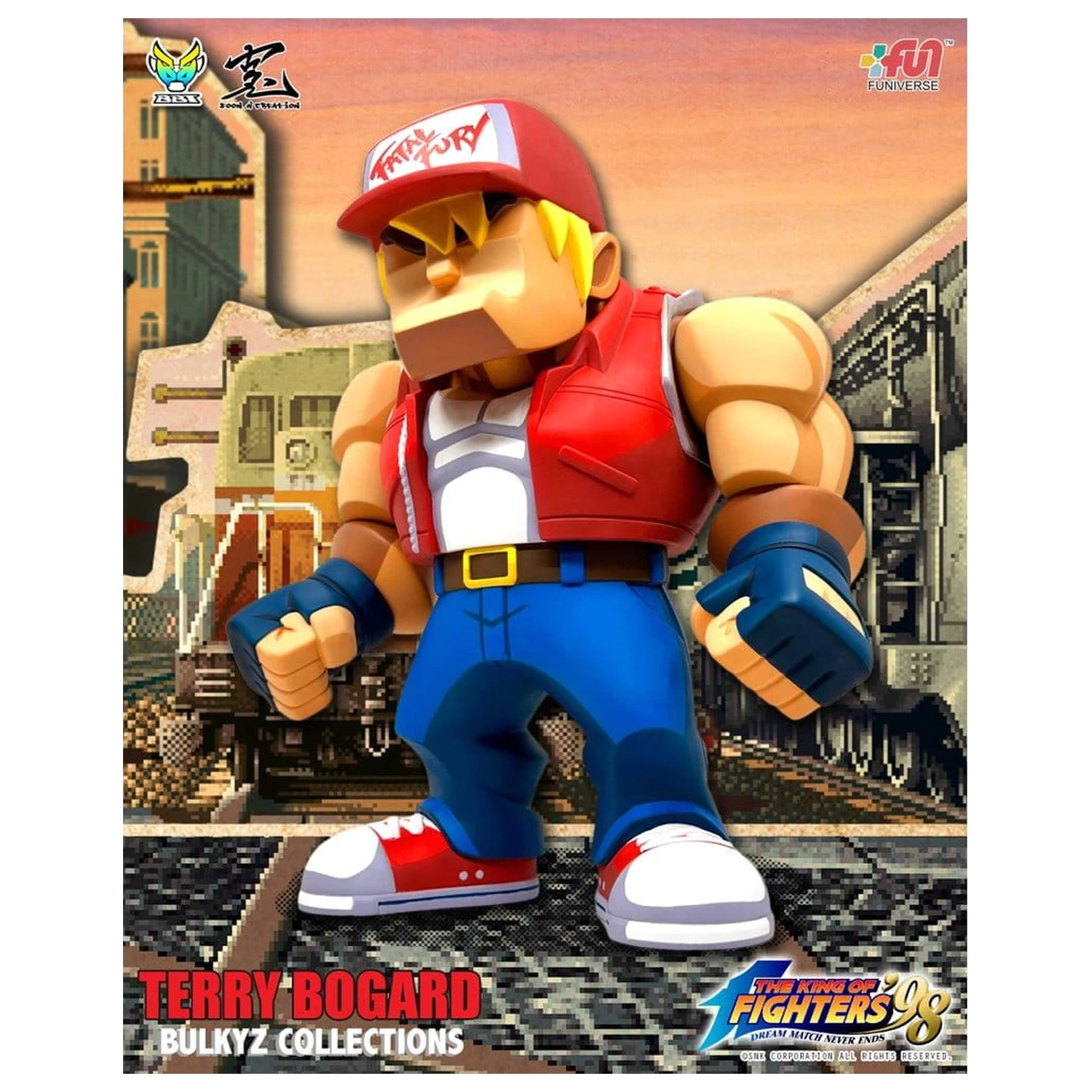 The King of Fighters Bulkyz Vinylová Figurka Terry Bogard 30 cm fotografii produktu