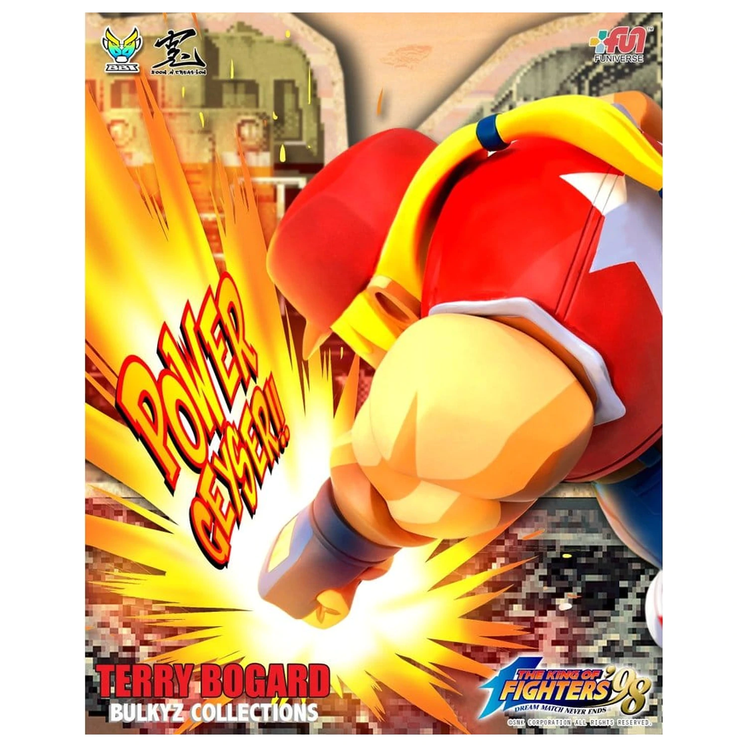 The King of Fighters Bulkyz Vinylová Figurka Terry Bogard 30 cm fotografii produktu