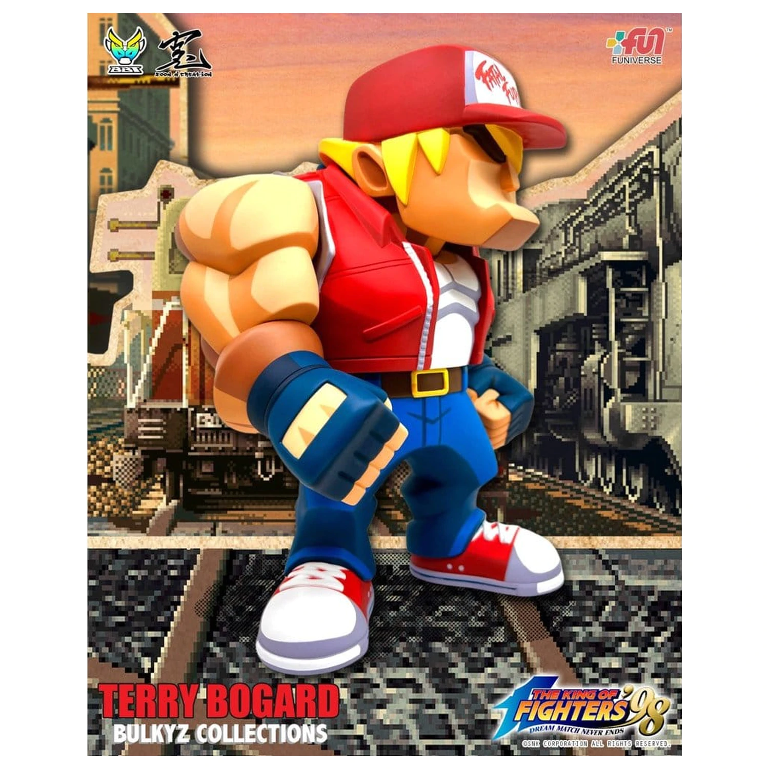 The King of Fighters Bulkyz Vinylová Figurka Terry Bogard 30 cm fotografii produktu