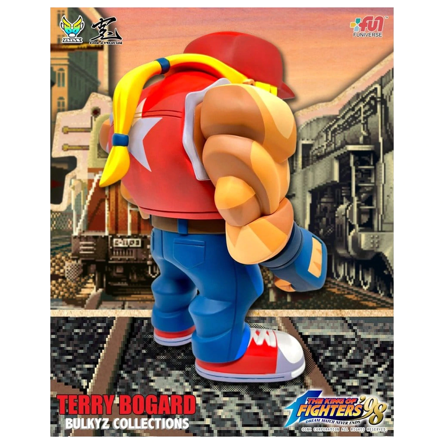 The King of Fighters Bulkyz Vinylová Figurka Terry Bogard 30 cm fotografii produktu