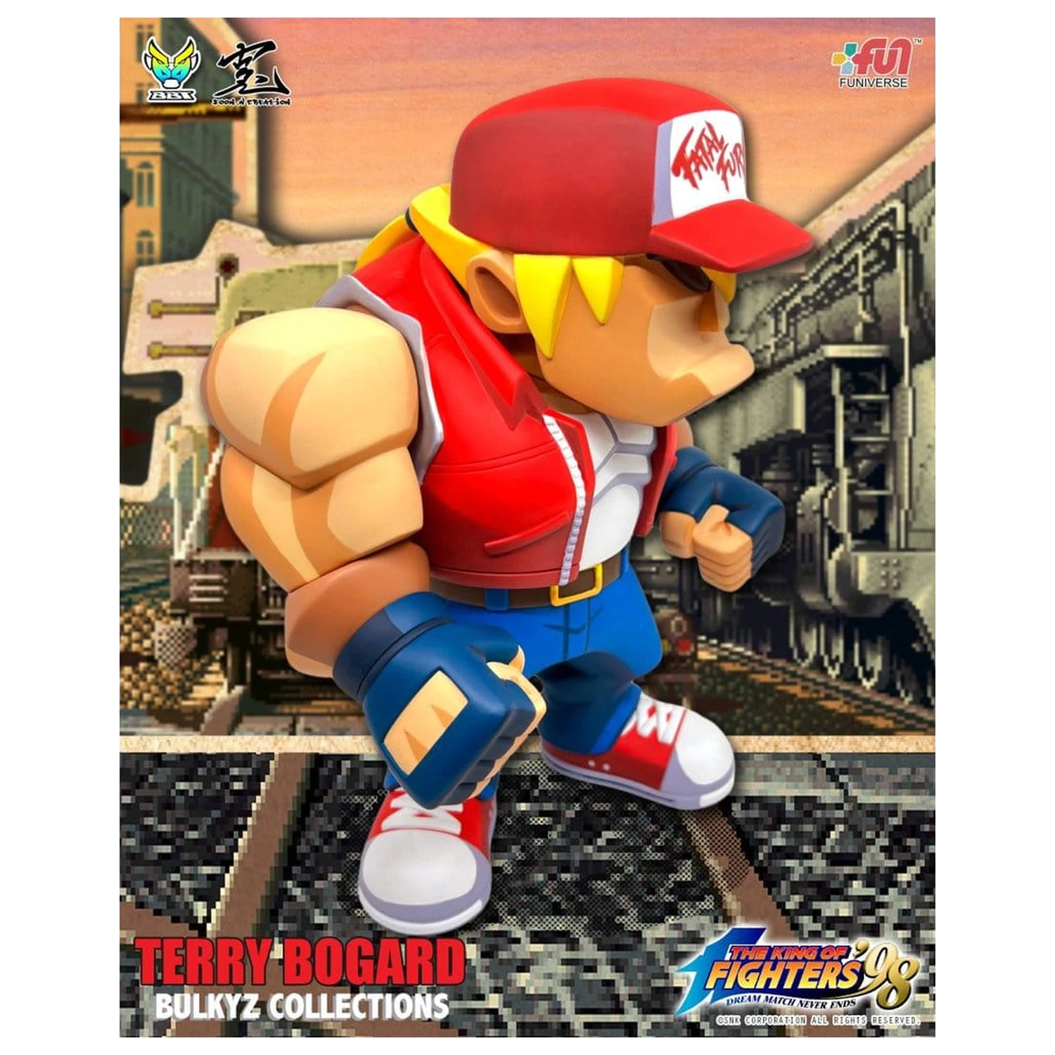 The King of Fighters Bulkyz Vinylová Figurka Terry Bogard 30 cm fotografii produktu
