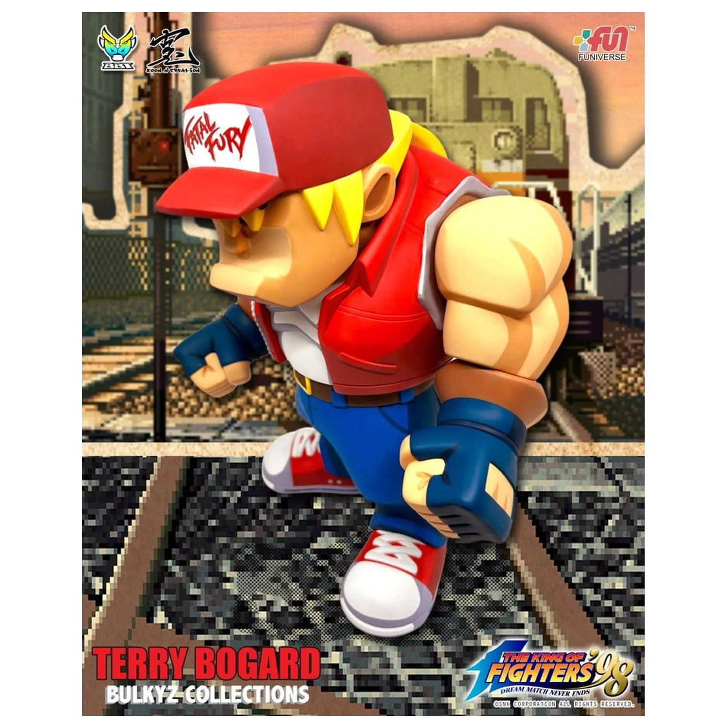 The King of Fighters Bulkyz Vinylová Figurka Terry Bogard 30 cm fotografii produktu