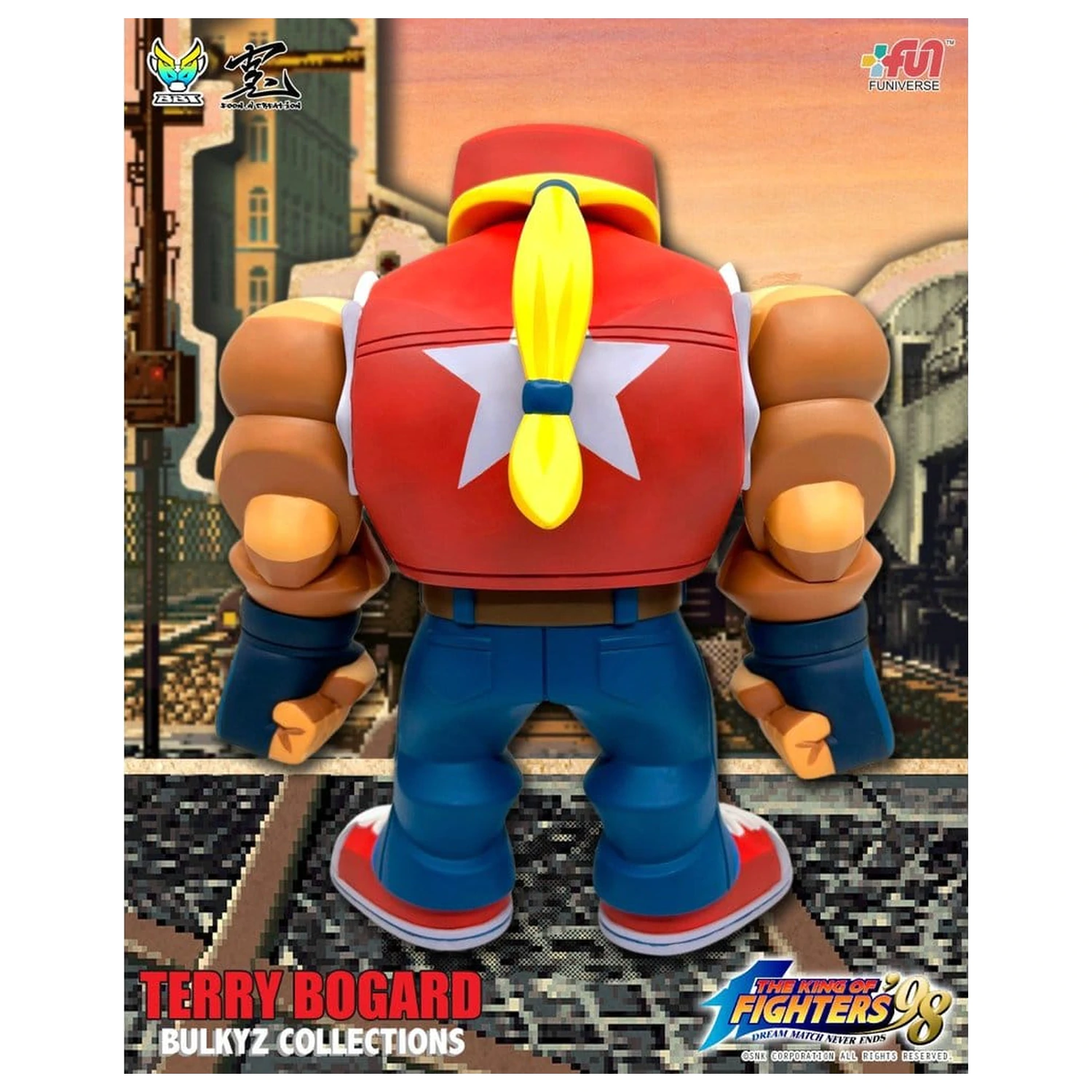 The King of Fighters Bulkyz Vinylová Figurka Terry Bogard 30 cm fotografii produktu