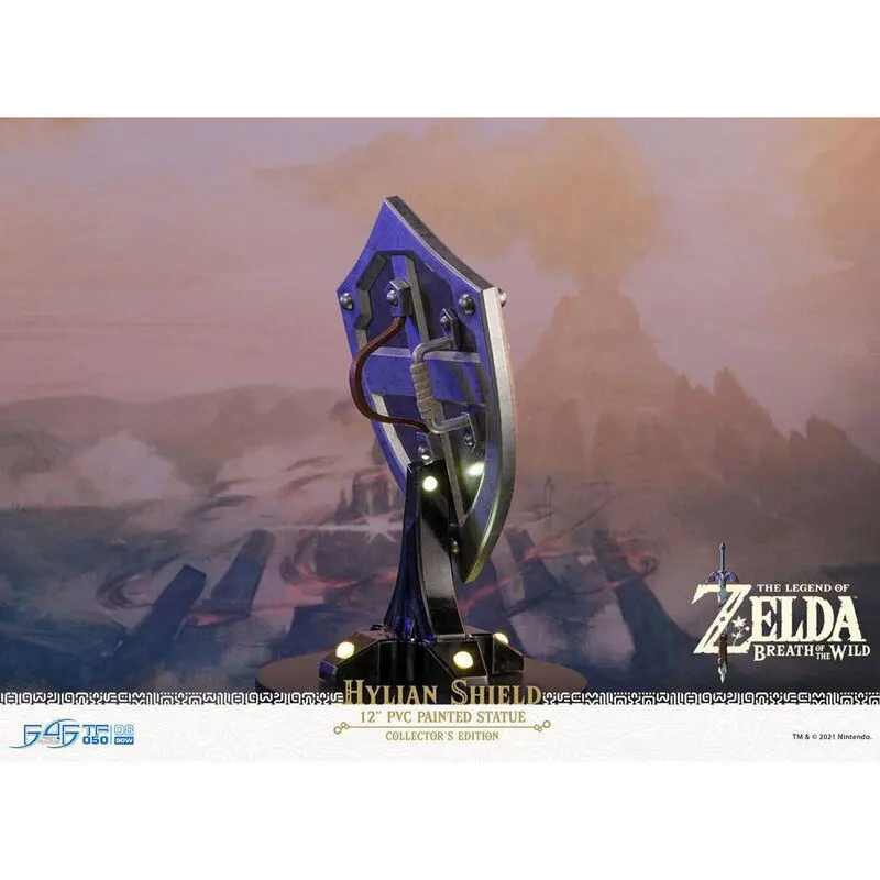 The Legend of Zelda Breath of the Wild PVC Socha Hylian Shield Sběratelská Edice 29 cm fotografii produktu