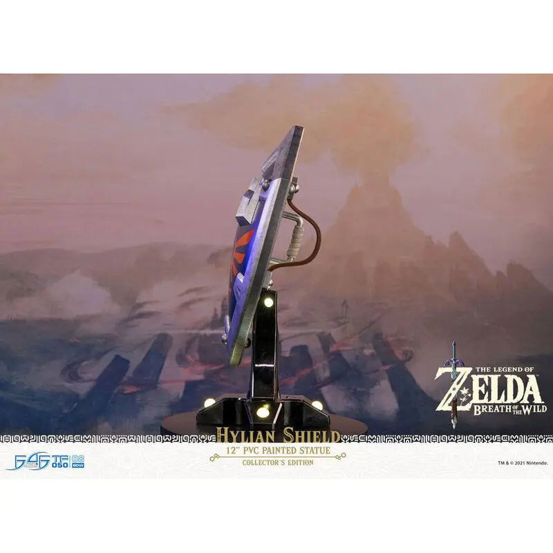 The Legend of Zelda Breath of the Wild PVC Socha Hylian Shield Sběratelská Edice 29 cm fotografii produktu