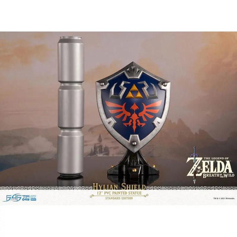 The Legend of Zelda Breath of the Wild PVC Socha Hylianský Štít Standard Edition 29 cm fotografii produktu