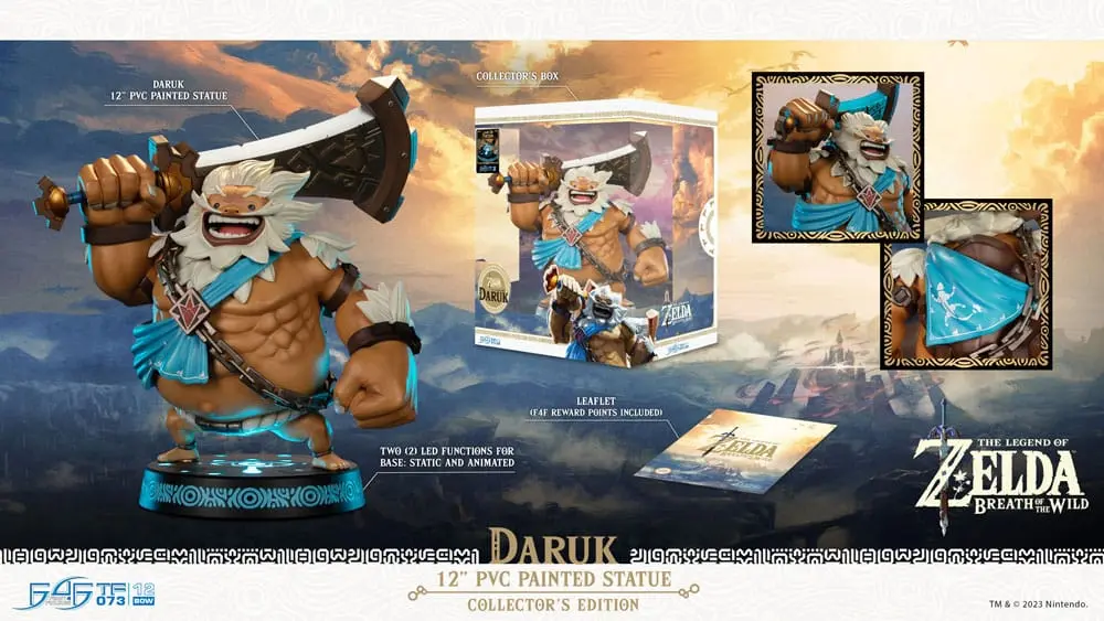 The Legend of Zelda Breath of the Wild PVC Socha Daruk Collector's Edition 30 cm fotografii produktu