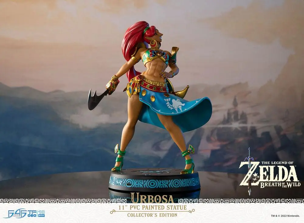 The Legend of Zelda Breath of the Wild PVC socha Urbosa Sběratelská edice 28 cm fotografii produktu