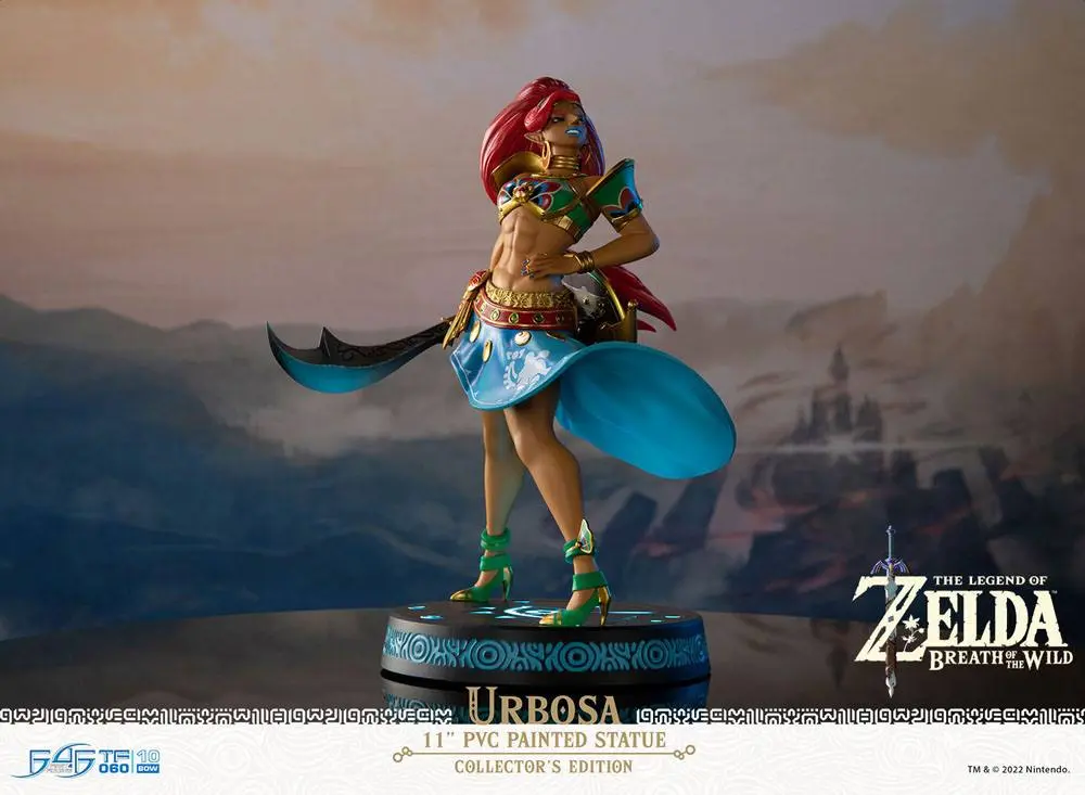 The Legend of Zelda Breath of the Wild PVC socha Urbosa Sběratelská edice 28 cm fotografii produktu