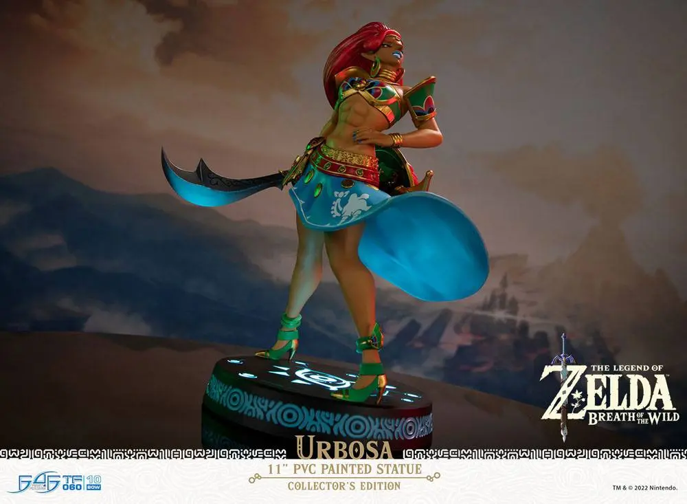 The Legend of Zelda Breath of the Wild PVC socha Urbosa Sběratelská edice 28 cm fotografii produktu