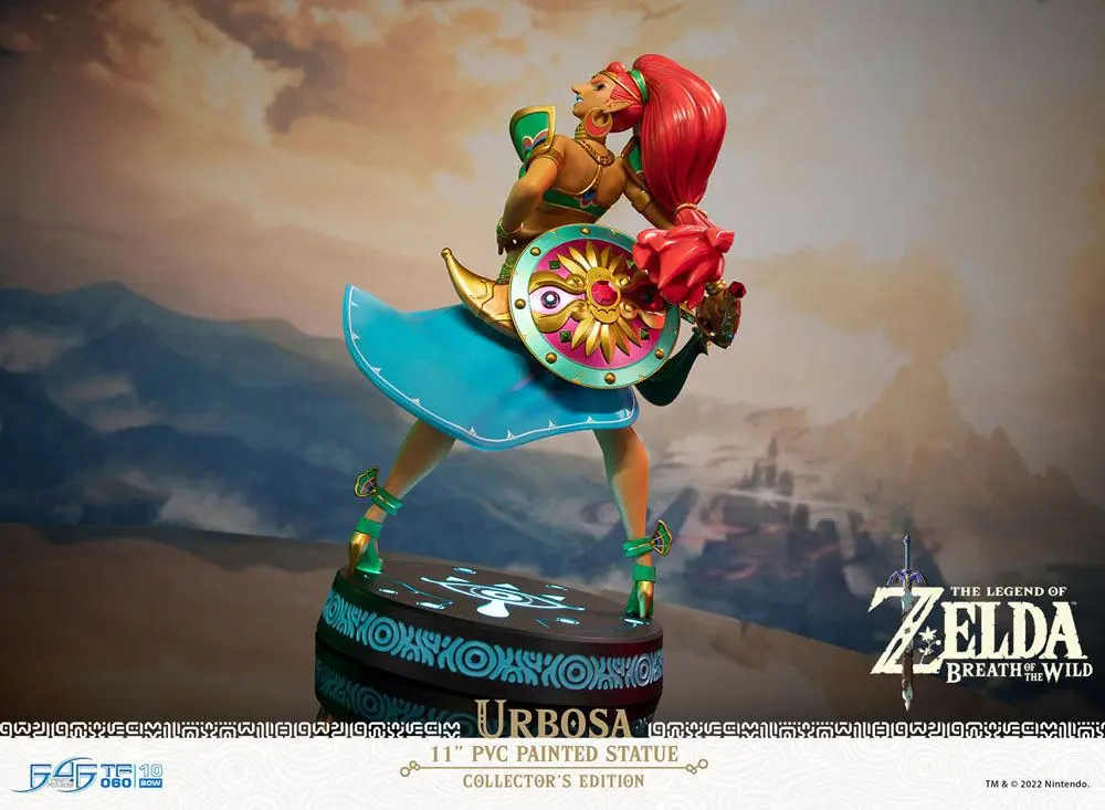 The Legend of Zelda Breath of the Wild PVC socha Urbosa Sběratelská edice 28 cm fotografii produktu