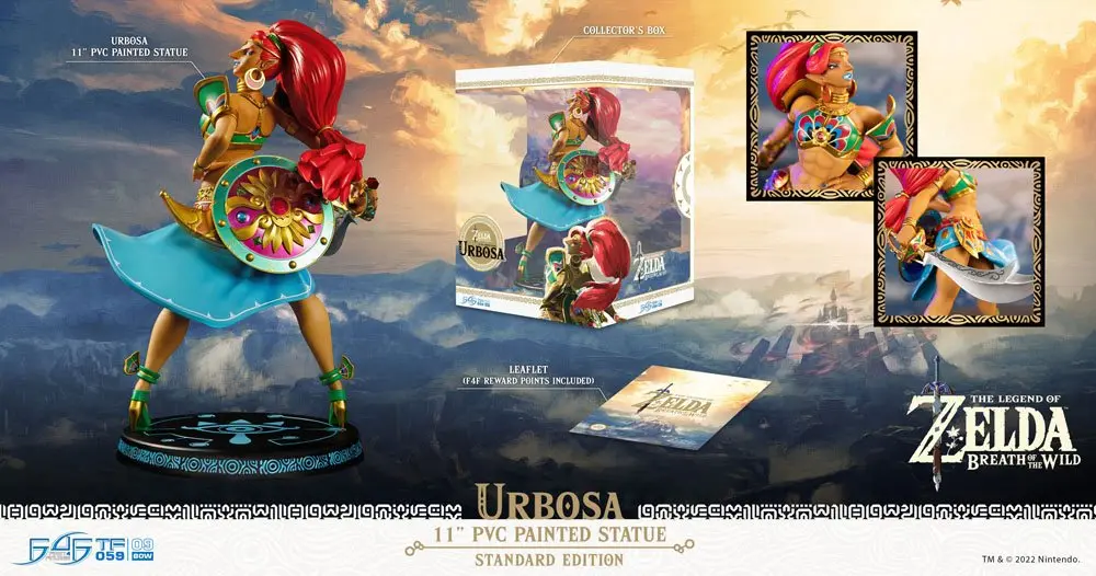 The Legend of Zelda Breath of the Wild PVC socha Urbosa Standard Edition 27 cm fotografii produktu